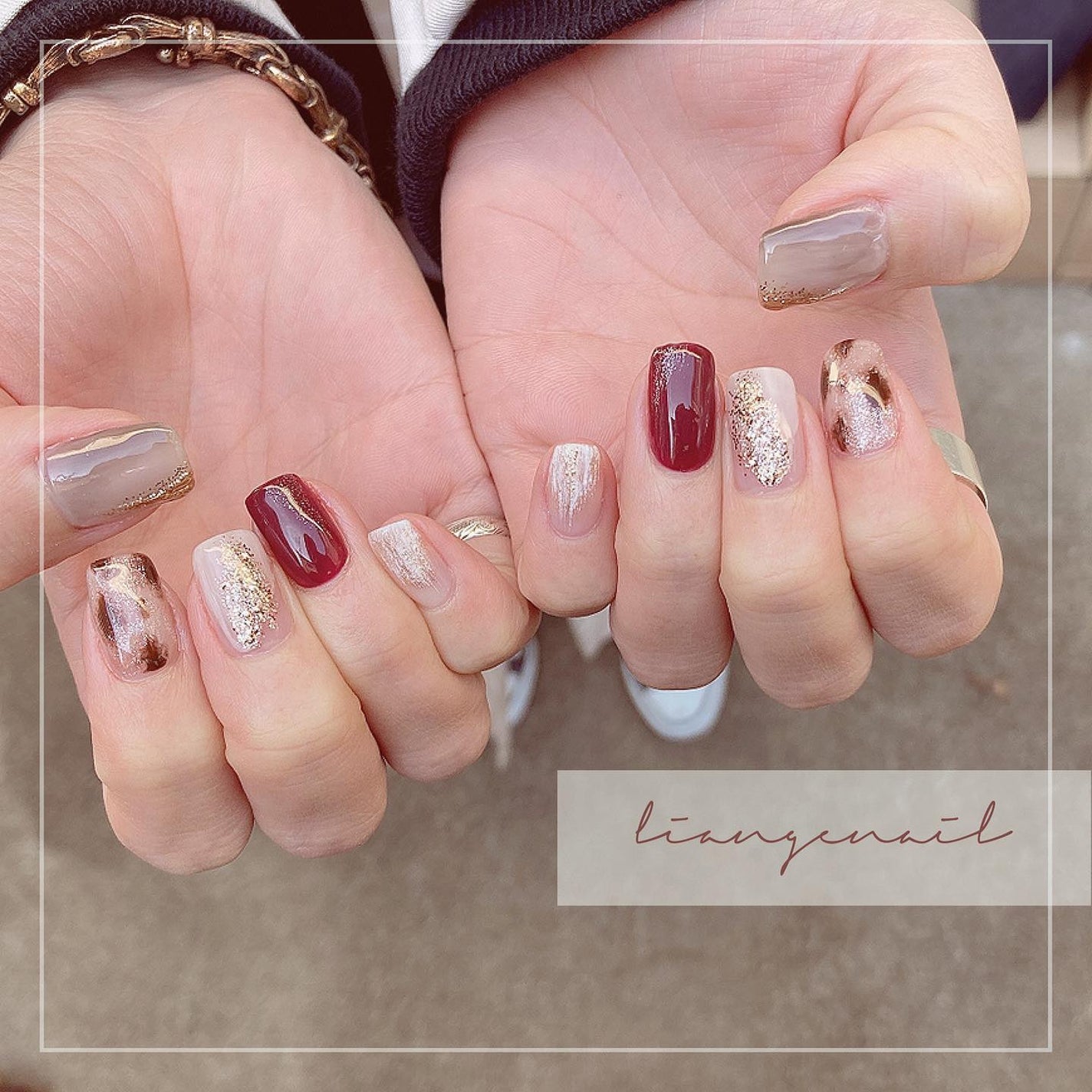 Yuki on LIPS 「.サンプルmix❤︎....Liangenail《リアンジェ..」(1枚目)