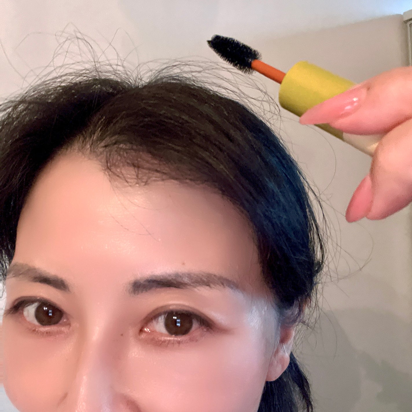 ハイプフィットヘアマスカラ/narka/その他スタイリングを使ったクチコミ(4枚目)