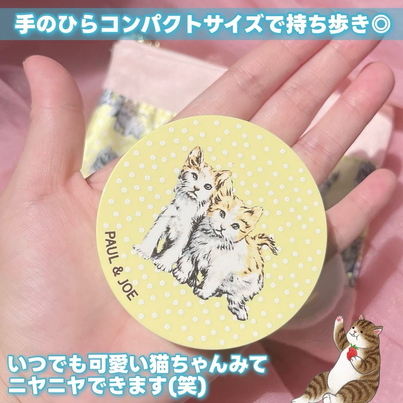 マット プレスト パウダー N/PAUL & JOE BEAUTE/プレストパウダーを使ったクチコミ(5枚目)