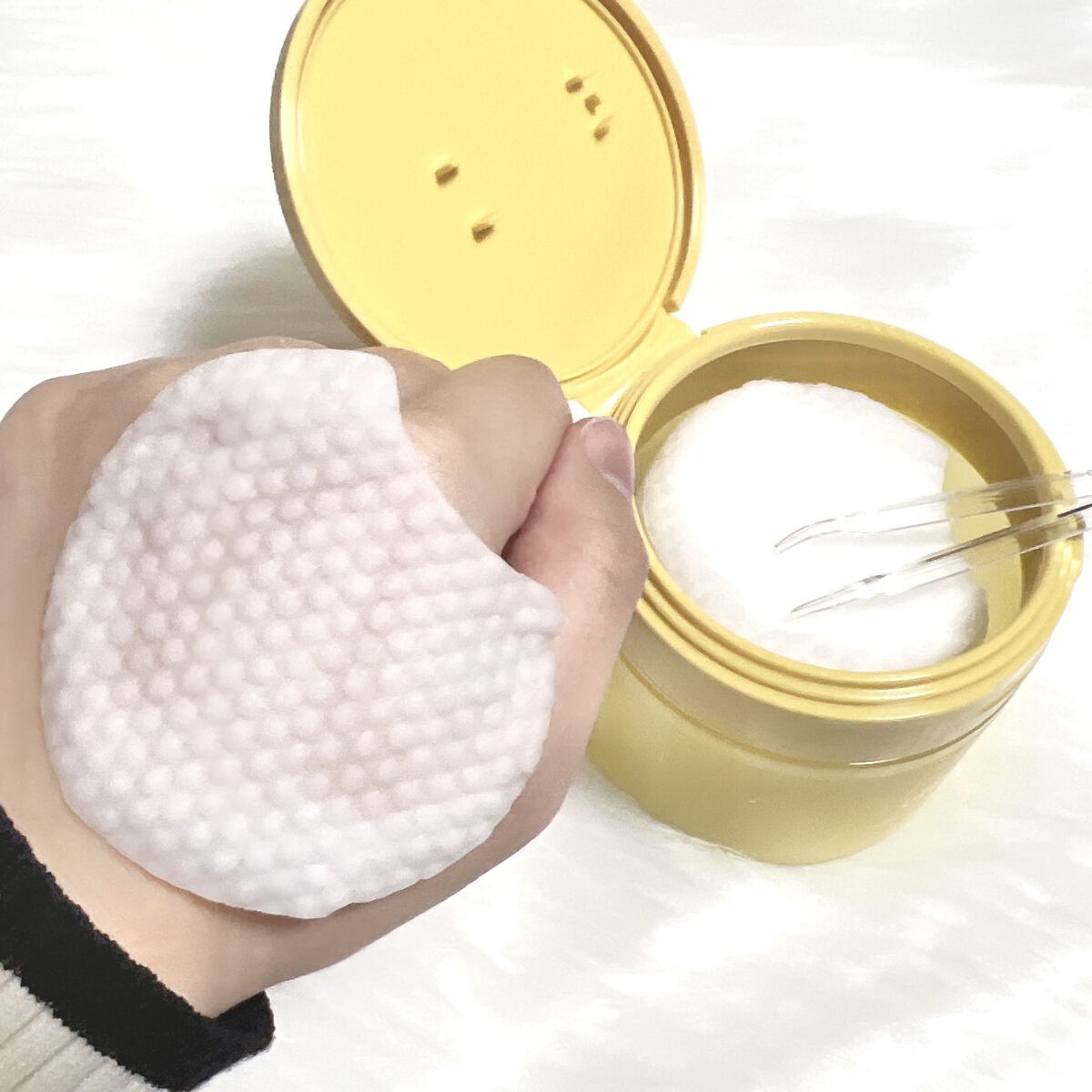 キメケア カバノアナタケバイオーム毛穴パッド/efilow/トナーパッドを使ったクチコミ（3枚目）