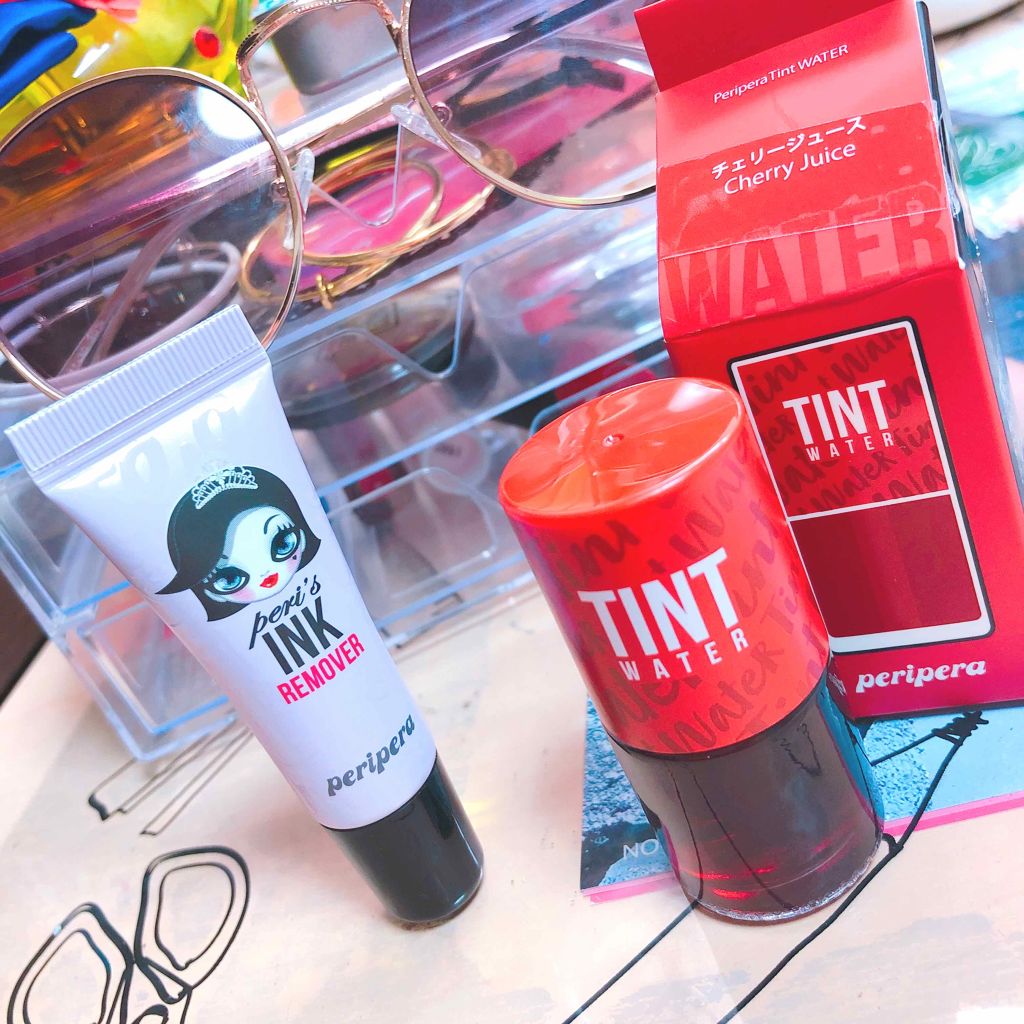 ティントウォーター/PERIPERA/口紅を使ったクチコミ（1枚目）