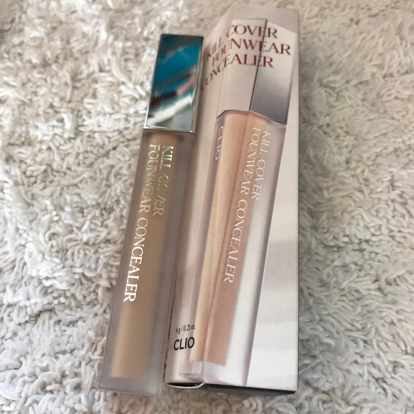 キルカバーファンウェアコンシーラー/CLIO/リキッドコンシーラーを使ったクチコミ(3枚目)