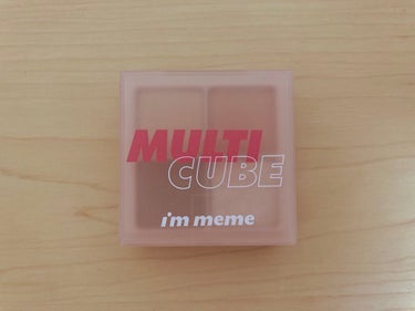 マルチキューブ/i’m meme/アイシャドウパレットを使ったクチコミ（3枚目）