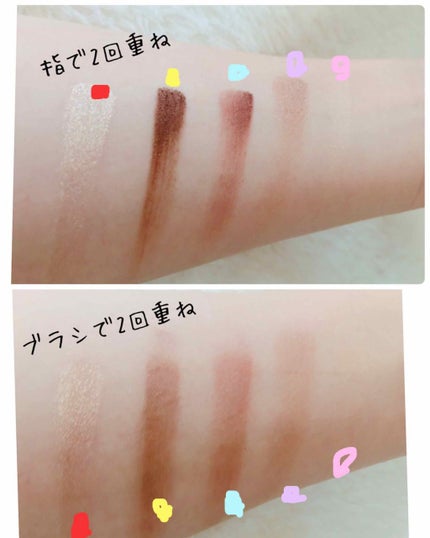 ショコラスウィート アイズ/リンメル ロンドン/アイシャドウパレットを使ったクチコミ(2枚目)