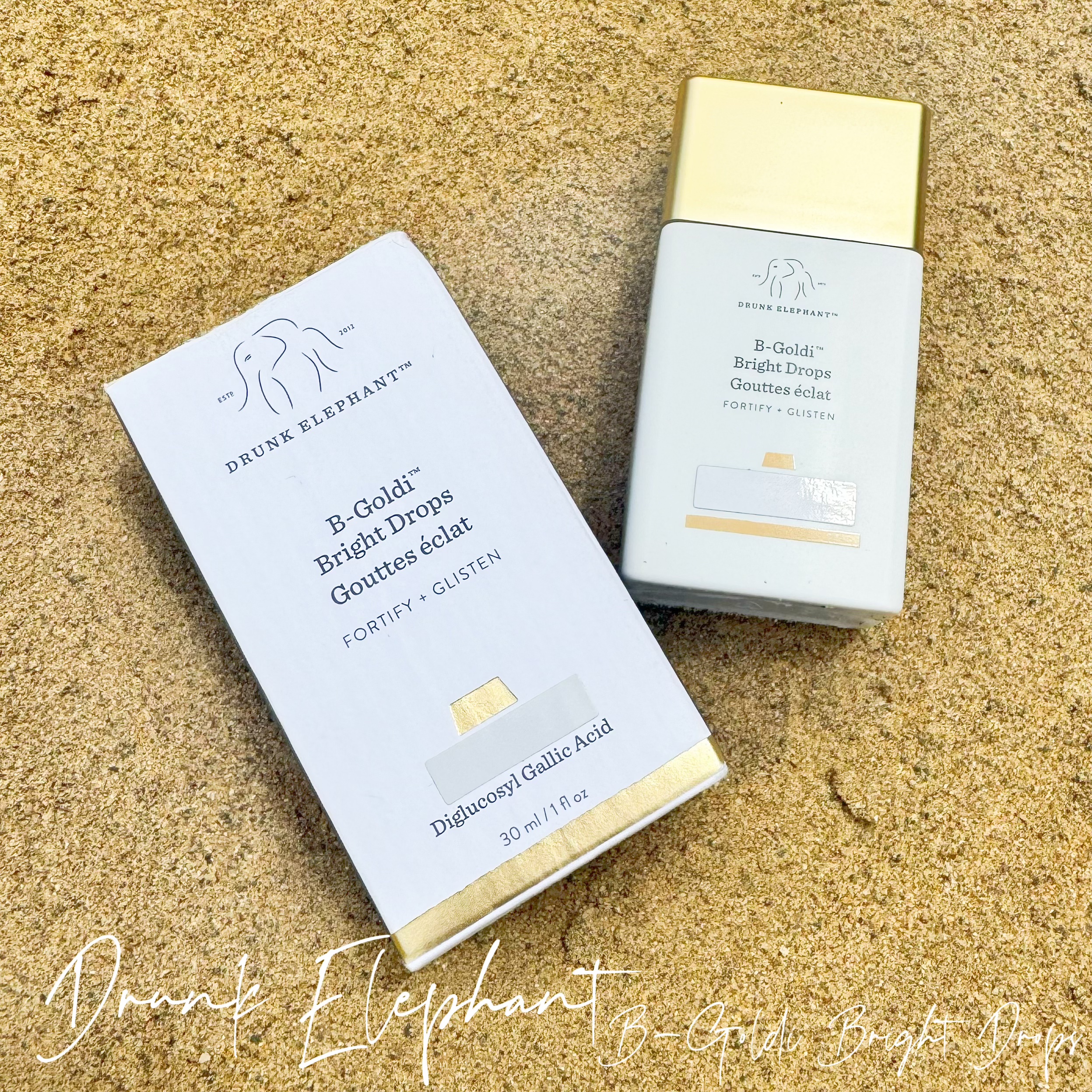 ビーゴールディ ブライト ドロップス/Drunk Elephant/美容液を使ったクチコミ（2枚目）