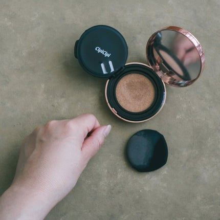 シピシピ フィットスキンクッション/CipiCipi/クッションファンデーションを使ったクチコミ(4枚目)