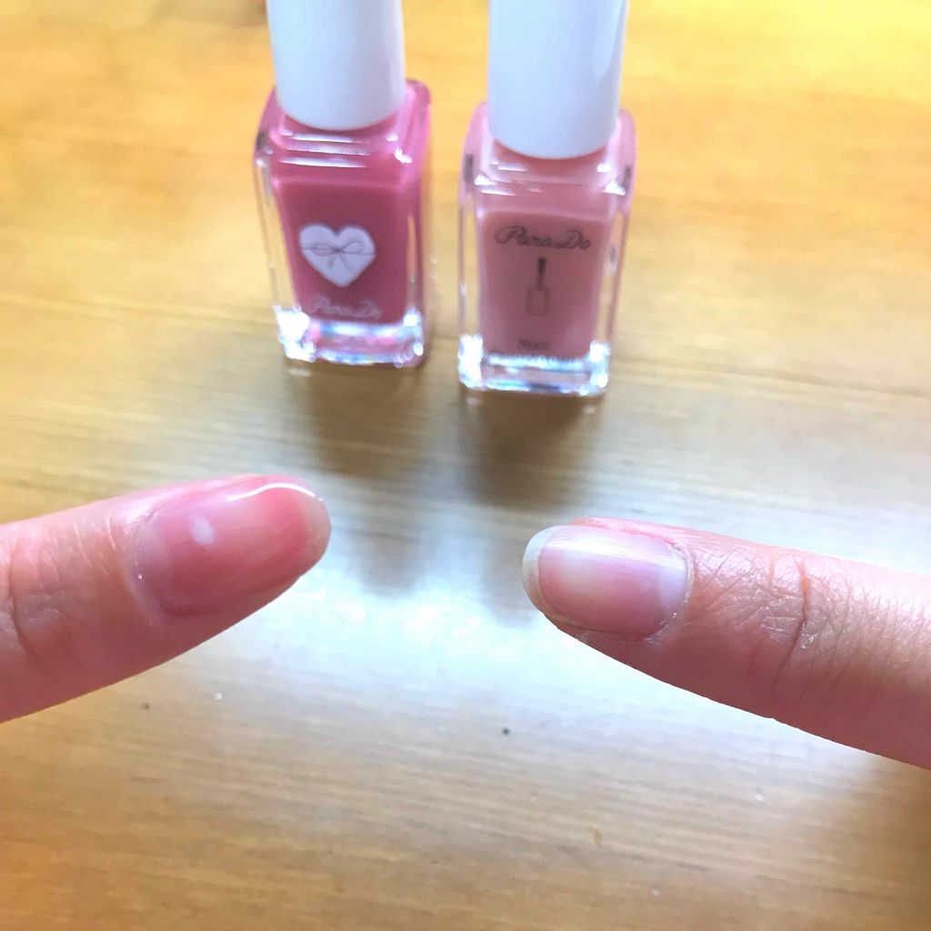 ネイルファンデーション/パラドゥ/マニキュアを使ったクチコミ(3枚目)