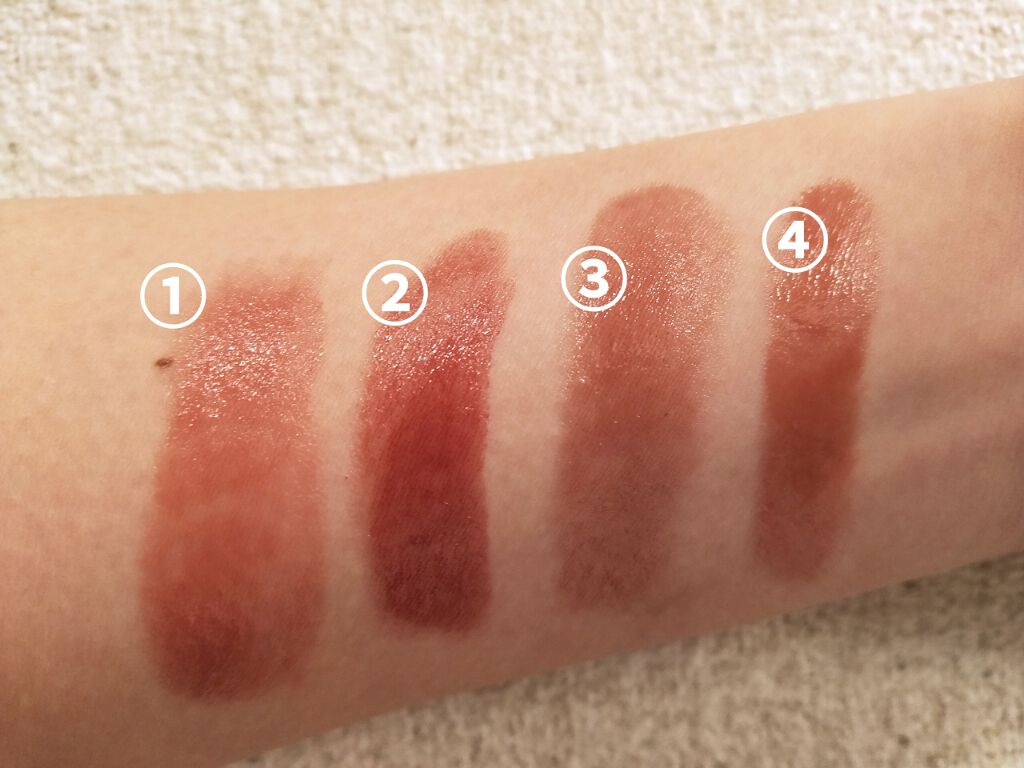 ラスティンググロスリップ/CEZANNE/口紅を使ったクチコミ(2枚目)