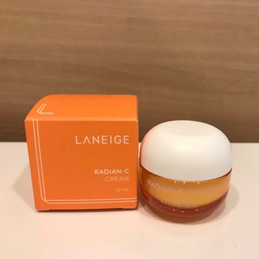 ラディアンーCクリーム/LANEIGE/フェイスクリームを使ったクチコミ（2枚目）