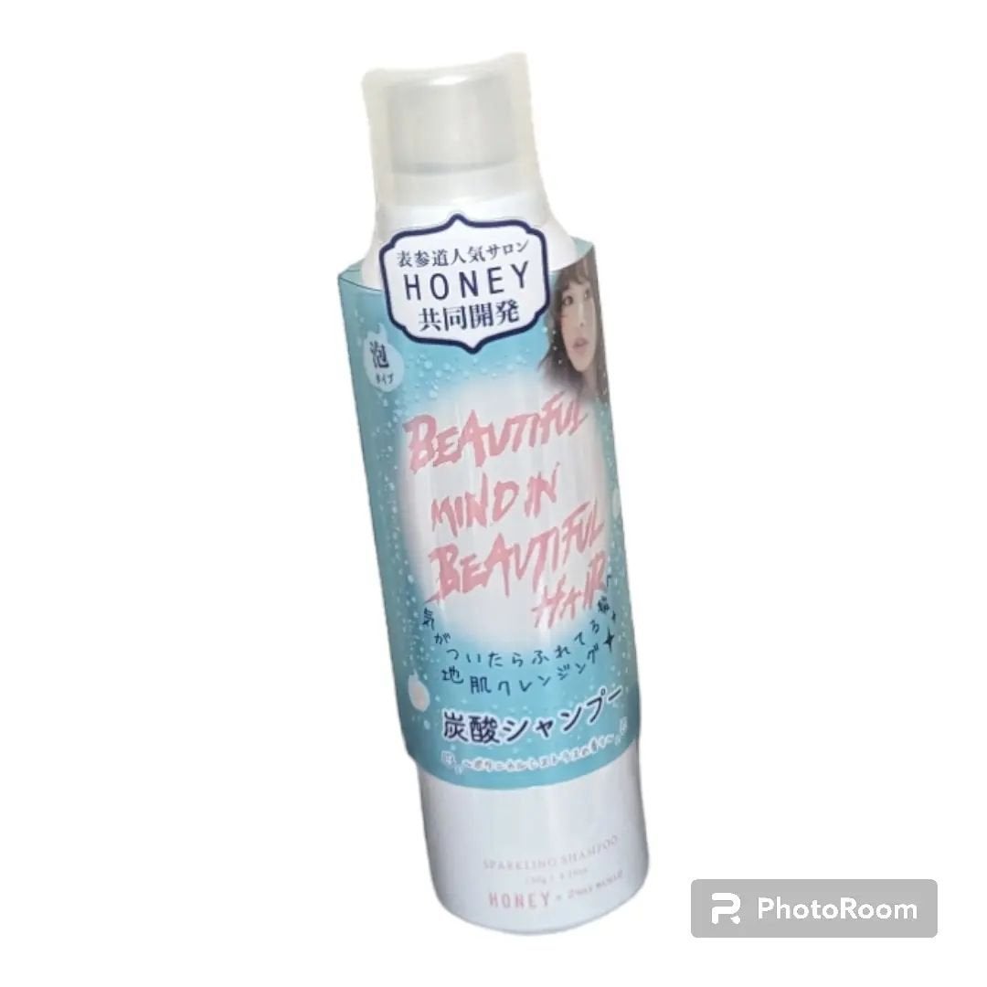 HONEY炭酸シャンプー/HONEY×2WAYWORLD/市販シャンプーを使ったクチコミ(1枚目)