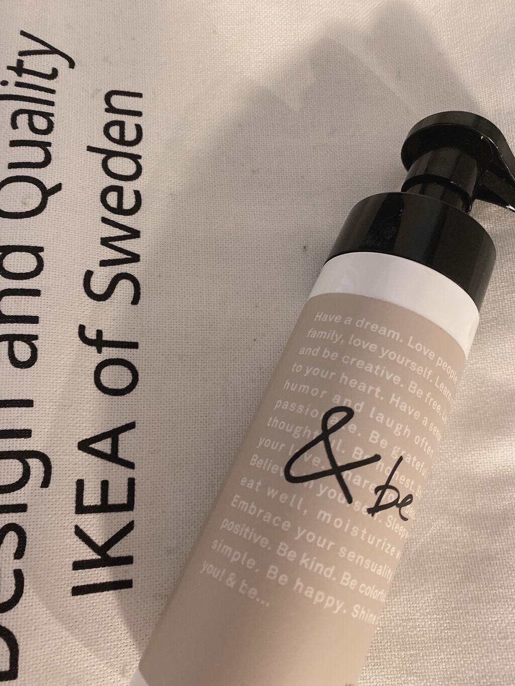 UVミルク/＆be/日焼け止め・UVケアを使ったクチコミ（1枚目）