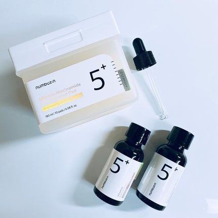 5番 白玉グルタチオンC美容液/numbuzin/美容液を使ったクチコミ(3枚目)