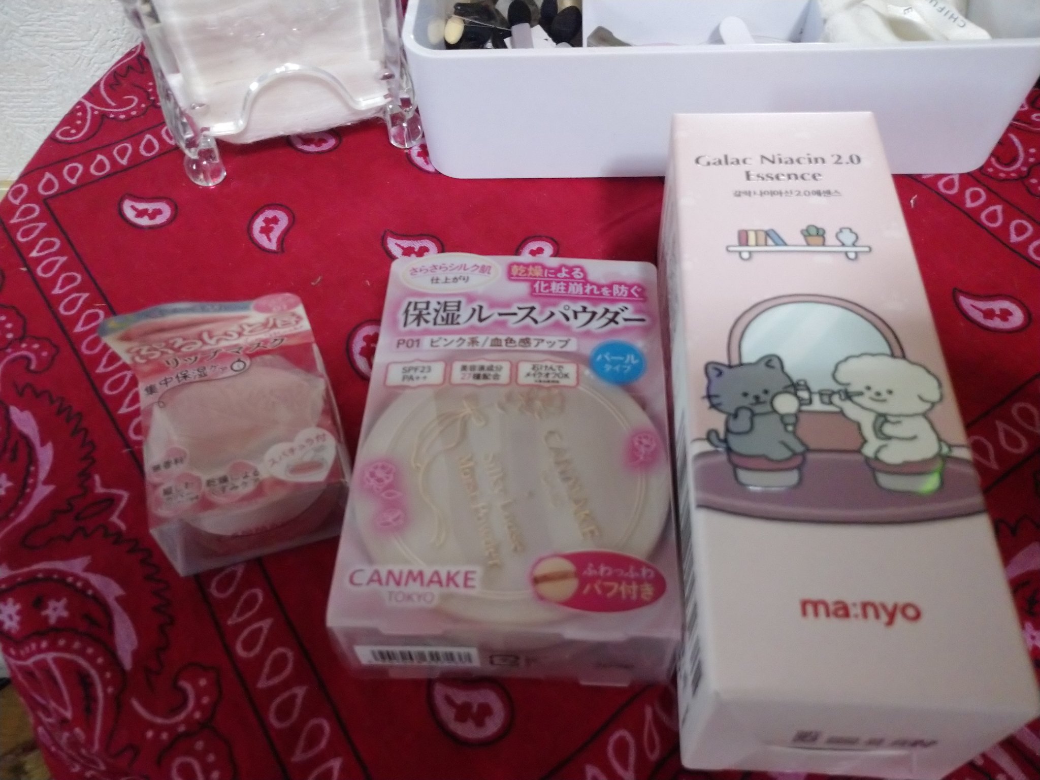 シルキールースモイストパウダー/キャンメイク/ルースパウダーを使ったクチコミ（1枚目）