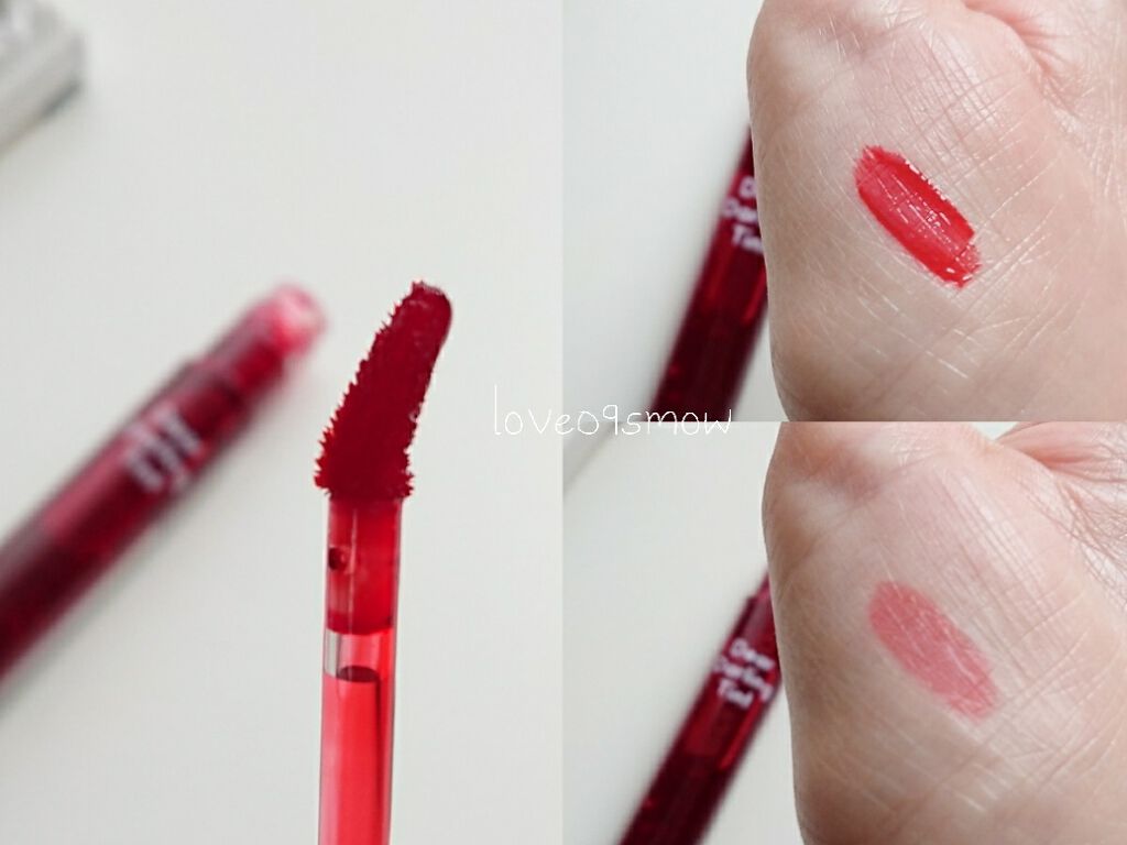 ディアダーリン ウォータージェルティント/ETUDE/リップティントを使ったクチコミ（2枚目）