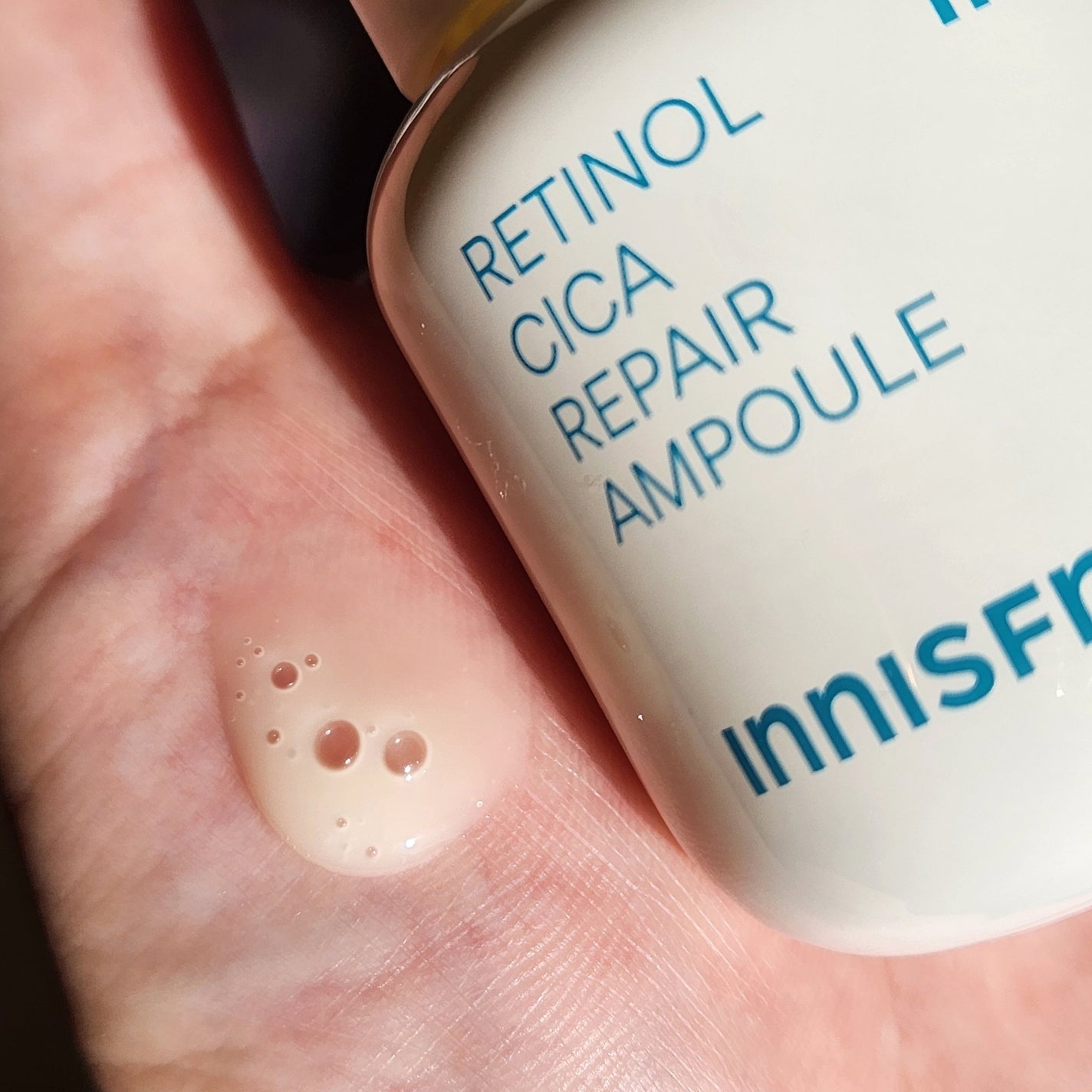 レチノール シカ リペア セラム/innisfree/美容液を使ったクチコミ(5枚目)