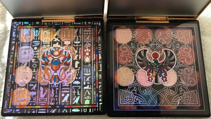 デザートメモリシリーズ 16色アイシャドウパレット/ZEESEA/アイシャドウパレットを使ったクチコミ(3枚目)