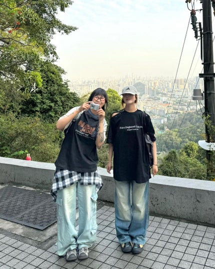 ひとみ on LIPS 「友達と再び出会う予定です。#コーデ#韓国ファッション#韓国コー..」(5枚目)