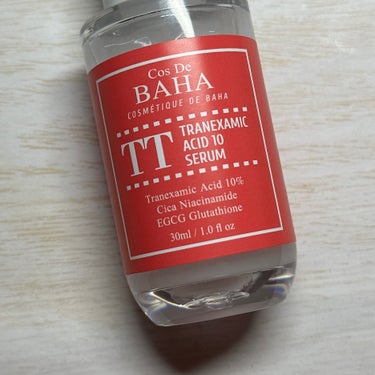 コスデバハ TTトラネキサム酸10％美容液のクチコミ「『 Cos De BAHA / TT TRANEXAMIC ACID10 SERUM 』
⁡
.....」（3枚目）