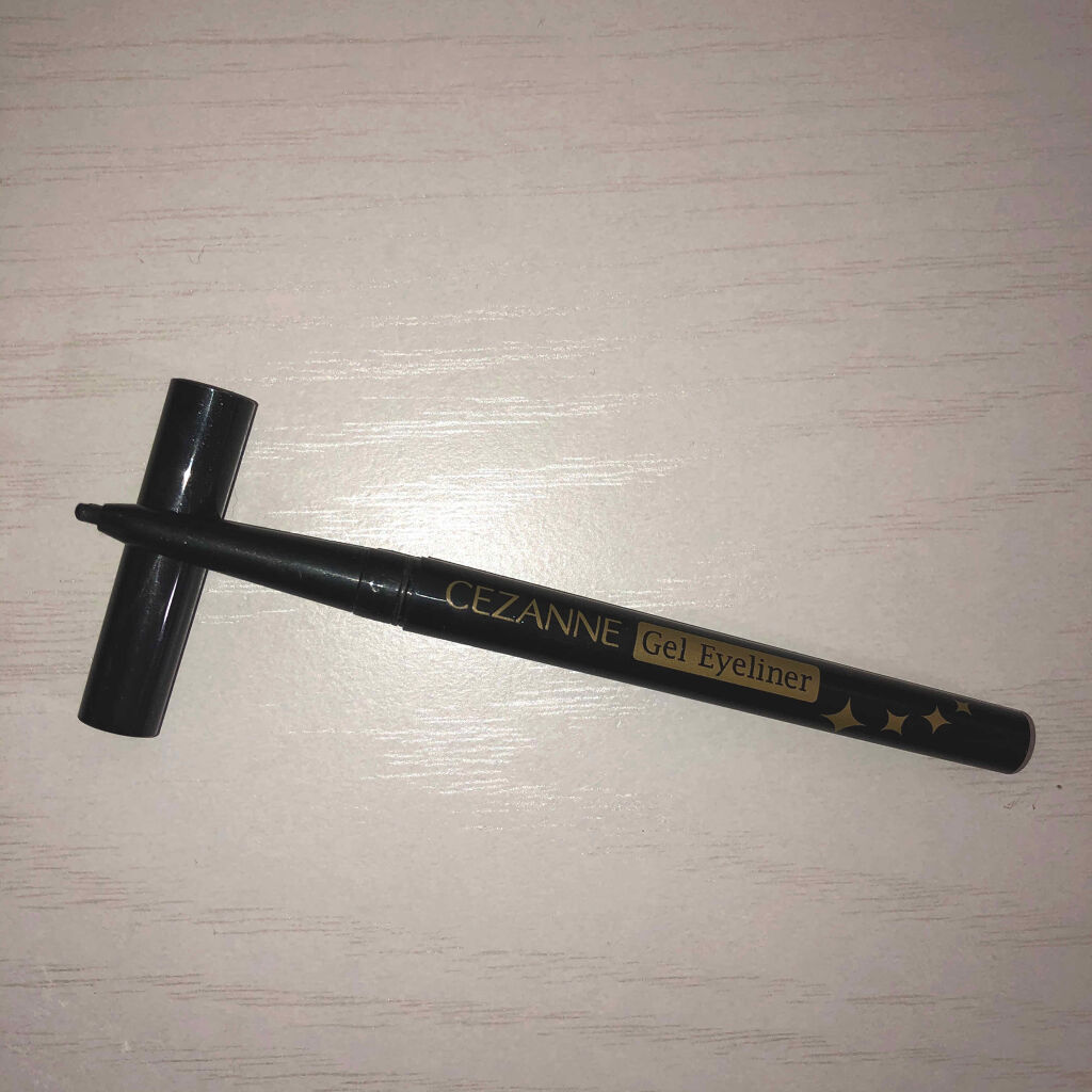 ジェルアイライナー 10 ブラック/CEZANNE/ジェルアイライナーを使ったクチコミ（1枚目）