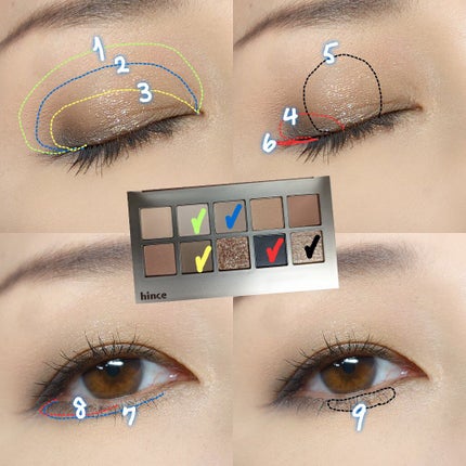 のぶみ on LIPS 「【奥行きオシャレアイ|ヒンス】先日動画でスウォッチをご紹介した..」(5枚目)