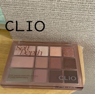 シェード アンド シャドウ パレット 02 SOFT DEPTH/CLIO/パウダーアイシャドウを使ったクチコミ（1枚目）