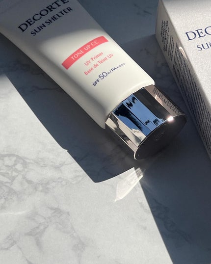 サンシェルター マルチ プロテクション トーンアップCC/DECORTÉ/化粧下地を使ったクチコミ(5枚目)