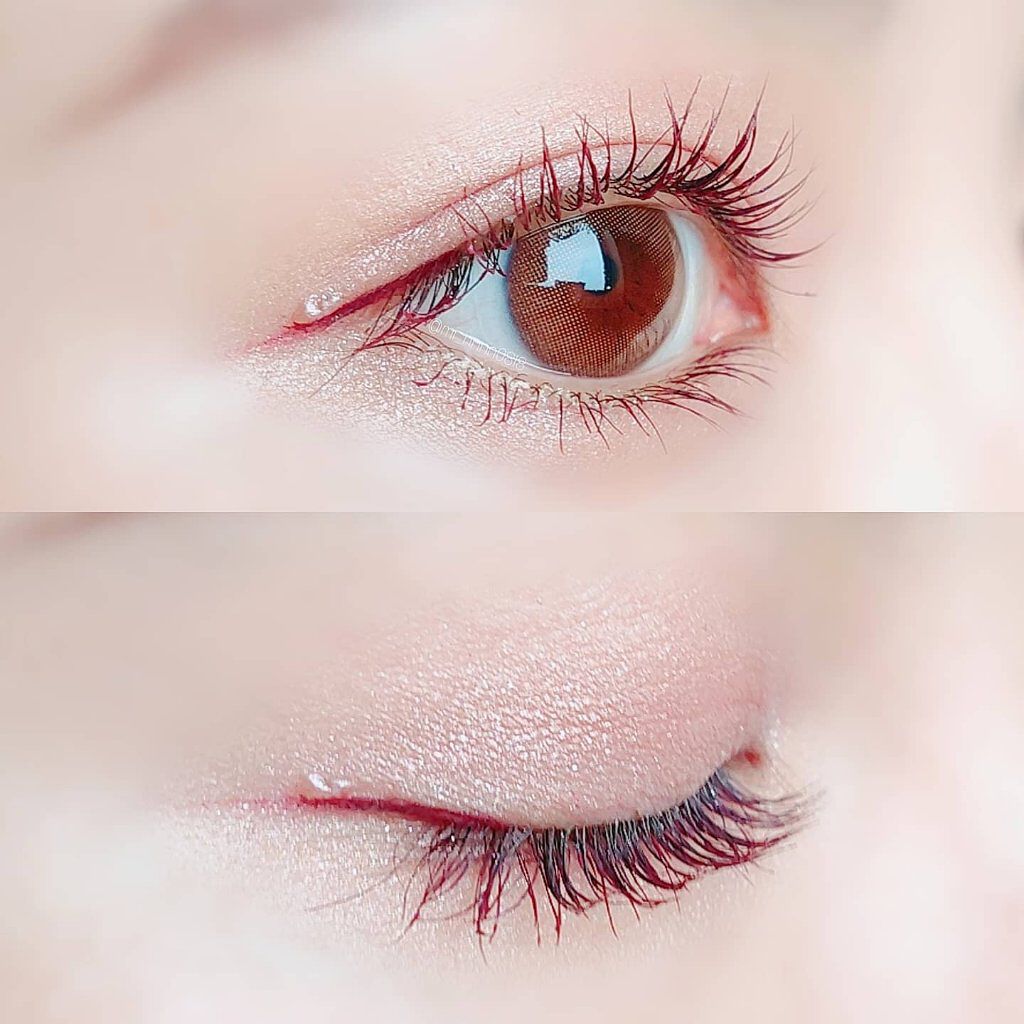 スキルレスライナー/LUMIURGLAS/リキッドアイライナーを使ったクチコミ（3枚目）