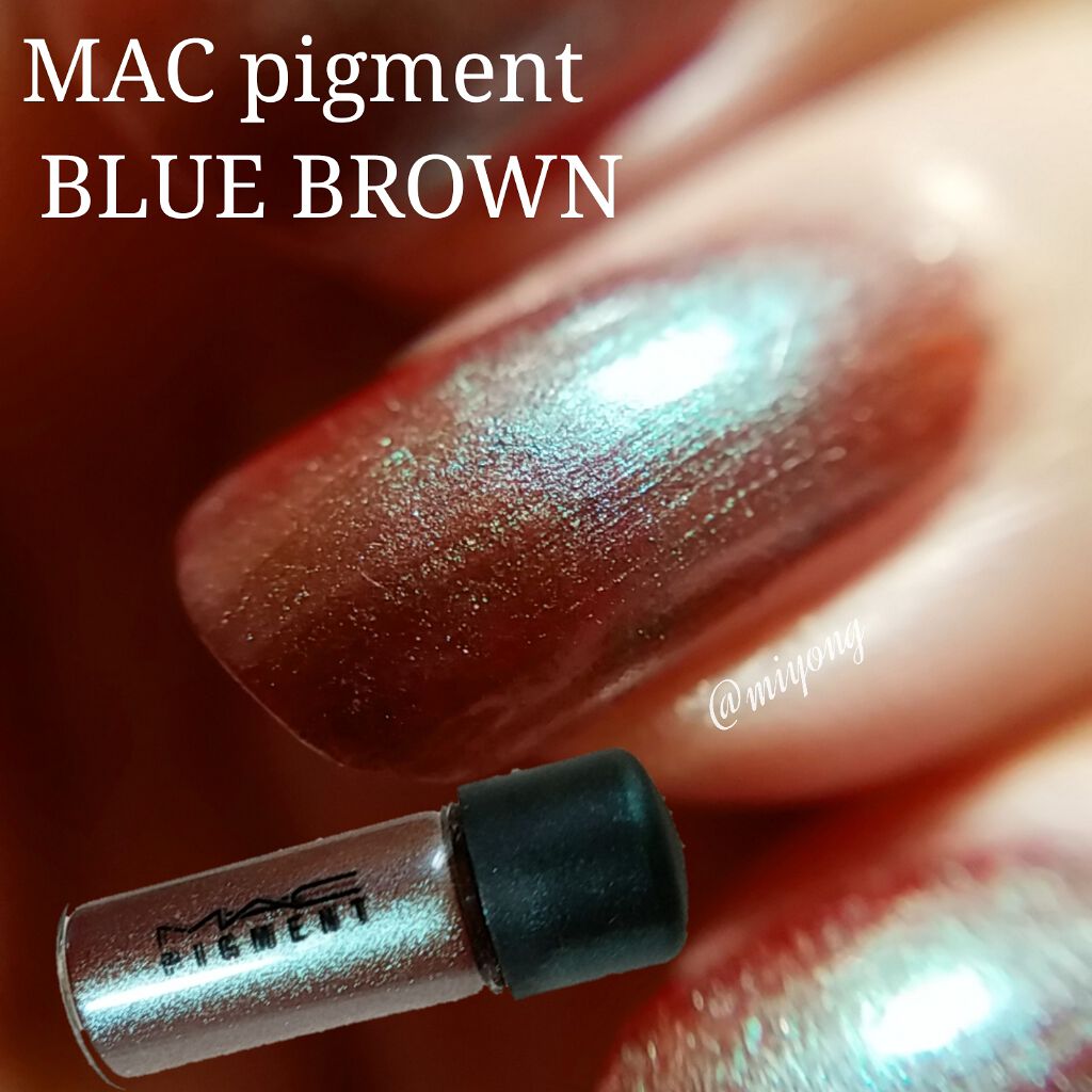 ピグメント M A Cの口コミ 今日の初心者ネイルmacpigmentb By Miyo 混合肌 40代前半 Lips