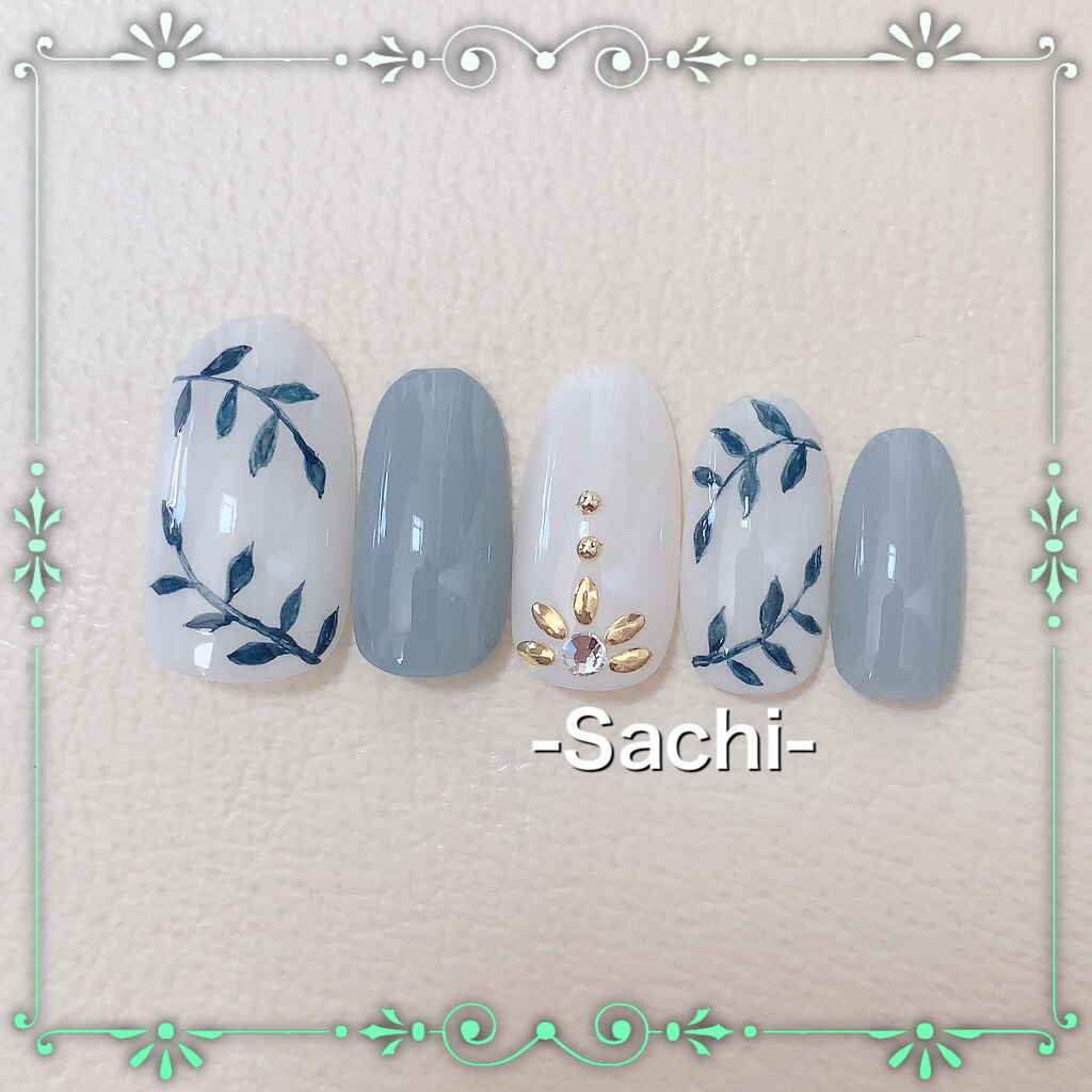 カラフルネイルズ 95 クラシックネイビー/キャンメイク/マニキュアを使ったクチコミ（3枚目）