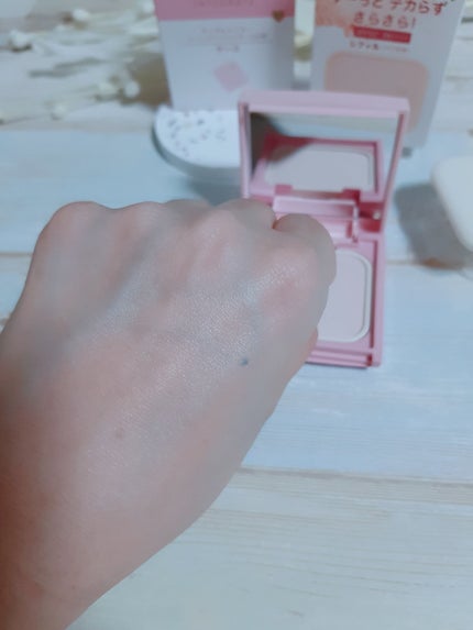 すっぴんメイカー トーンアップパウダーUV/インテグレート/プレストパウダーを使ったクチコミ(5枚目)