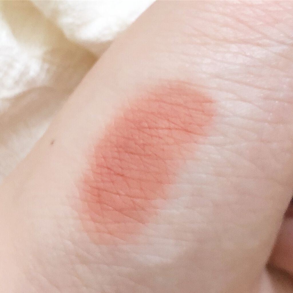 スーパーマットリップ&チークマッド/INTO U/口紅を使ったクチコミ(4枚目)