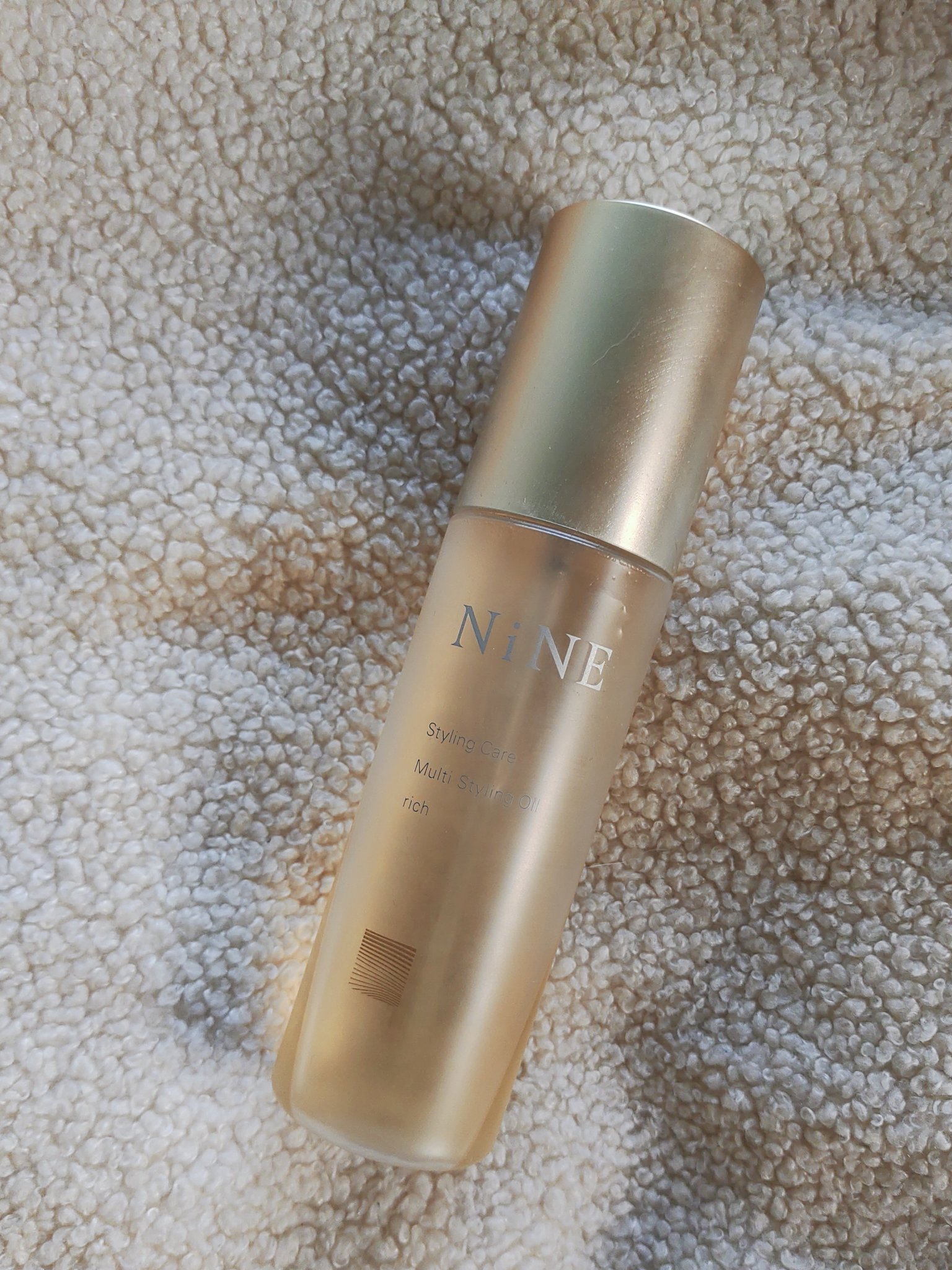 マルチスタイリングオイルリッチ 100ml/NiNE/ヘアオイルを使ったクチコミ（1枚目）