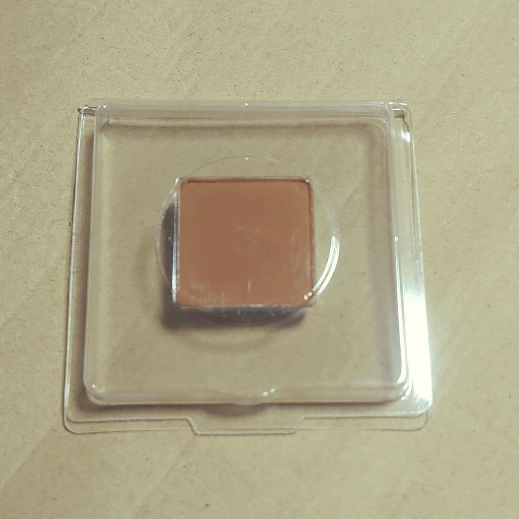 ナチュラルアイカラー キャラメルブラウン/ルアモ/単色アイシャドウを使ったクチコミ（2枚目）