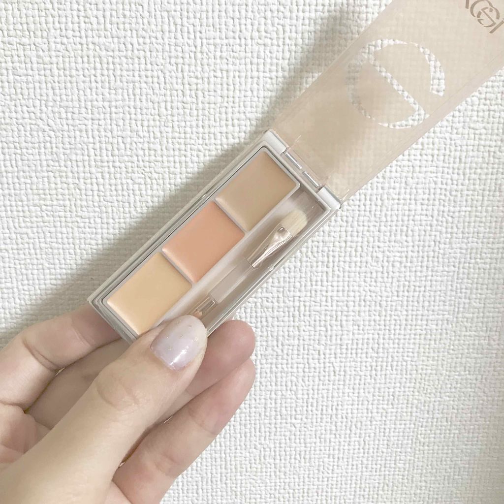 サイレントカバー コンシーラー/excel/パレットコンシーラーを使ったクチコミ(2枚目)