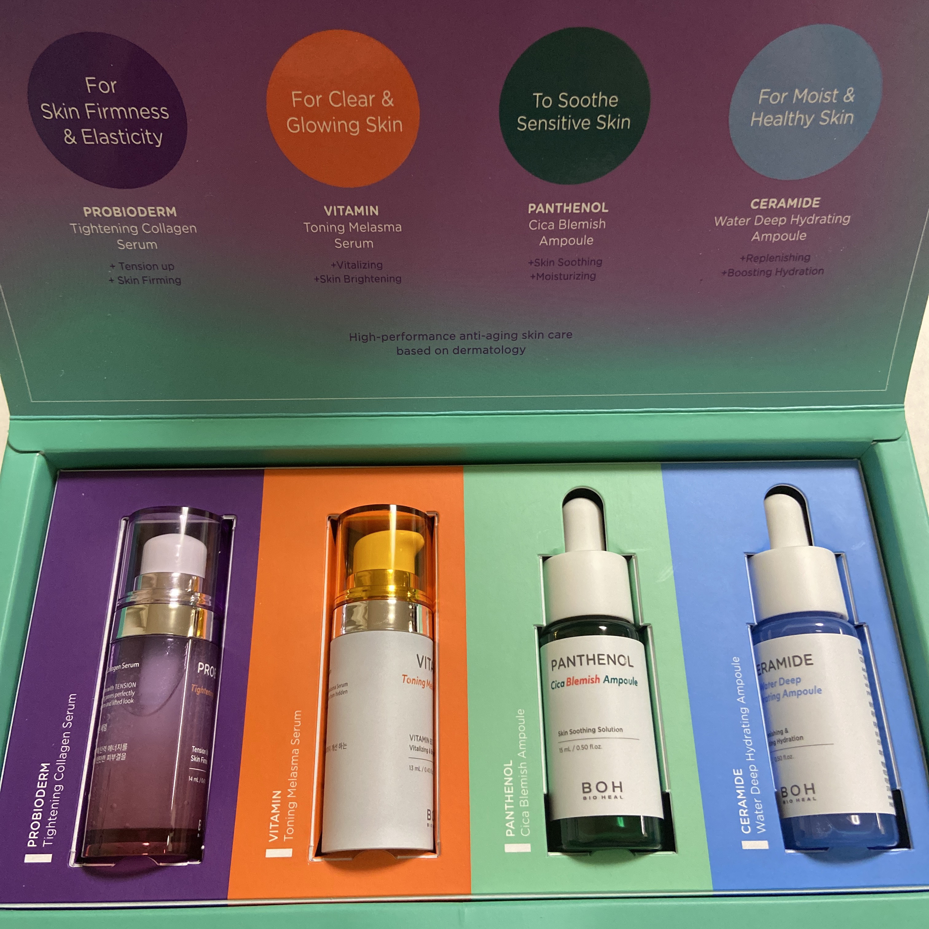 ベストアンプルセラム4種/BIOHEAL BOH/美容液を使ったクチコミ（2枚目）