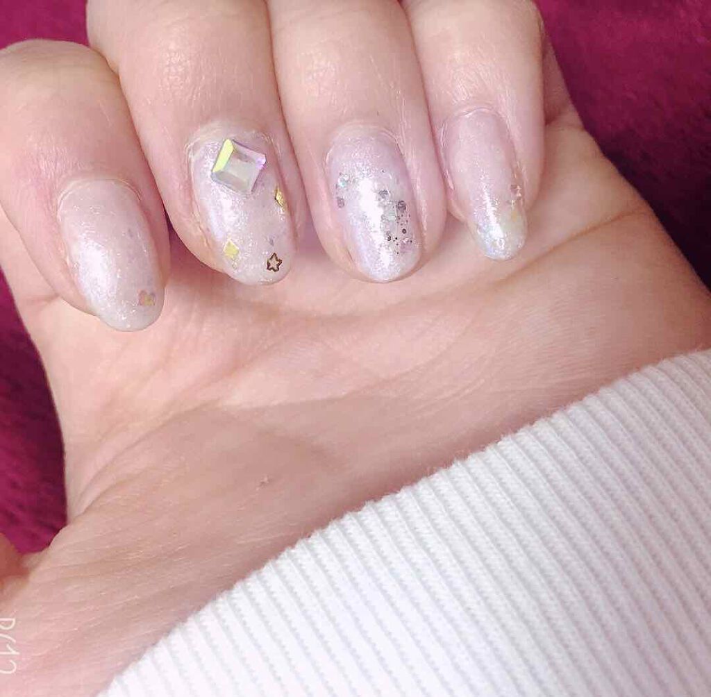 AT フレーク ネイル グリッター/Art Collection/マニキュアを使ったクチコミ（1枚目）