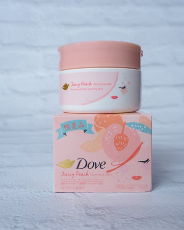 
⁡ ......................................................
Dove ダヴ 
ジューシーピーチクレンジングバーム
(限定品)
⁡ ........