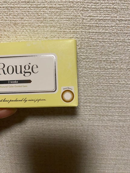 エルージュ 2weeks シアーブラウン/éRouge/2週間(2WEEKS)カラコンの画像