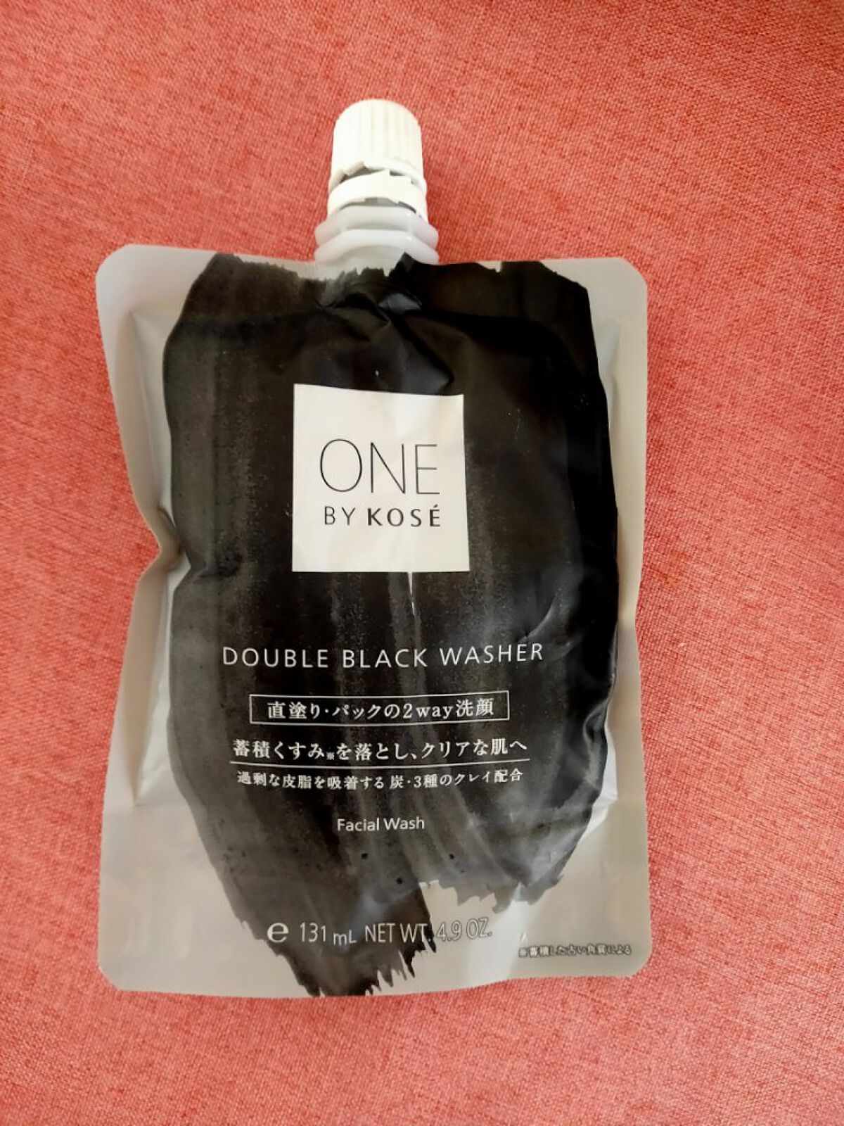 ダブル ブラック ウォッシャー/ONE BY KOSE/その他洗顔料を使ったクチコミ（1枚目）