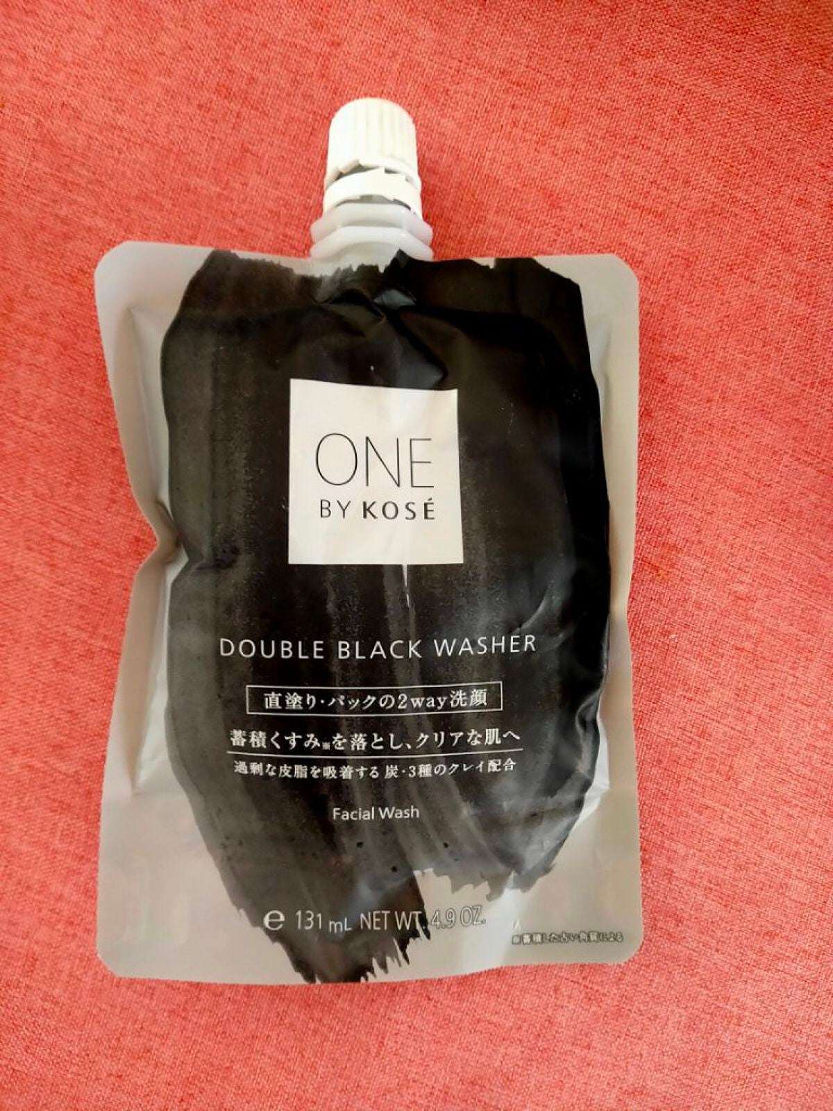 ダブル ブラック ウォッシャー/ONE BY KOSE/その他洗顔料を使ったクチコミ(1枚目)