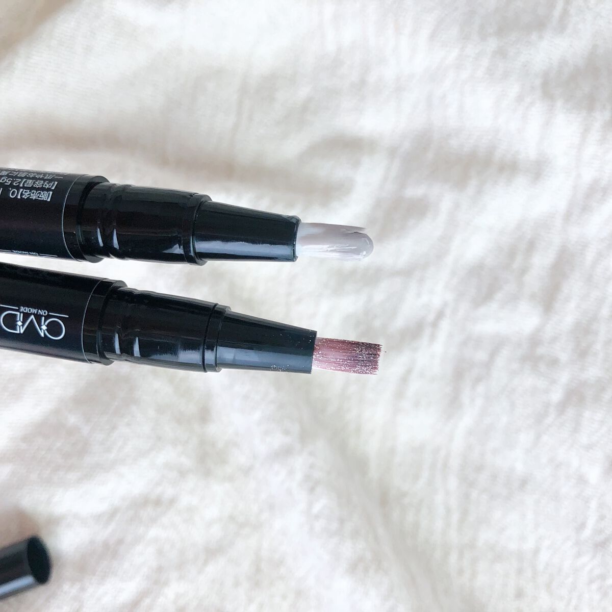 チャームスティックジェル #08 グレー/OMD/オールインワンネイルを使ったクチコミ（2枚目）