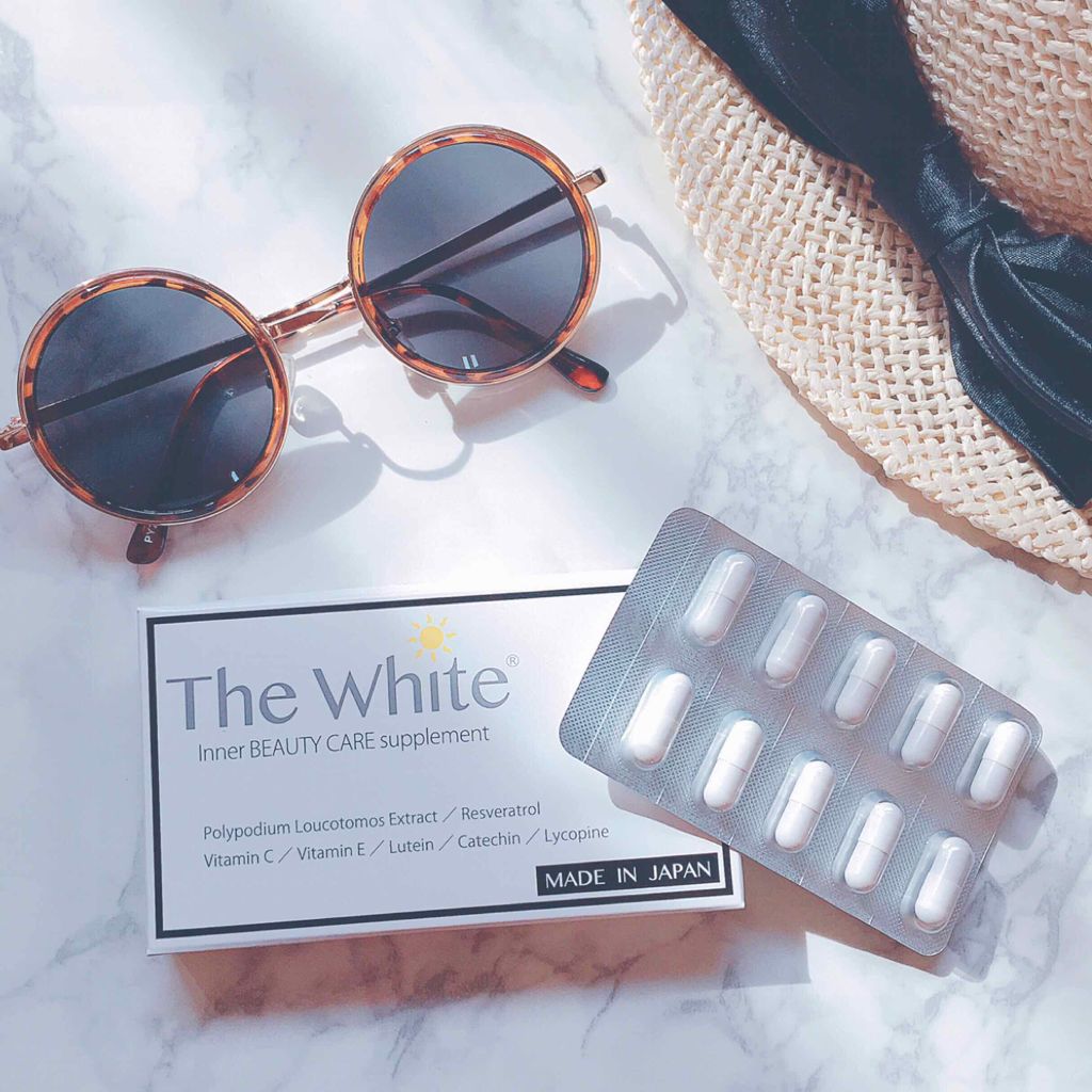 飲む日焼け止め The White/セルピュア/美容サプリメントを使ったクチコミ(1枚目)