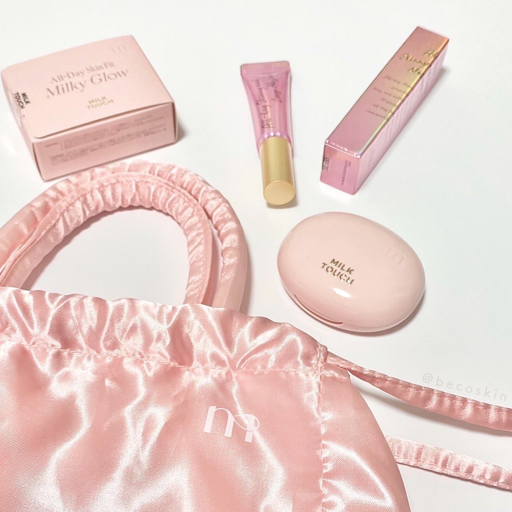 オールデイスキンフィットミルキーグロウクッション/Milk Touch/クッションファンデーションを使ったクチコミ（1枚目）