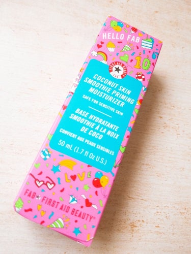 Limited Edition Hello FAB Coconut Skin Smoothie Priming Moisturizer/First Aid Beauty/化粧下地を使ったクチコミ（2枚目）