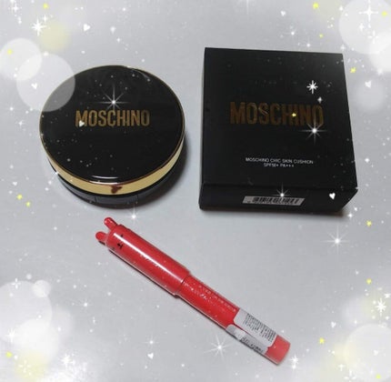 MOSCHINO×TONYMOLY ゴールドエディション シック スキン クッション/TONYMOLY/クッションファンデーションを使ったクチコミ(1枚目)