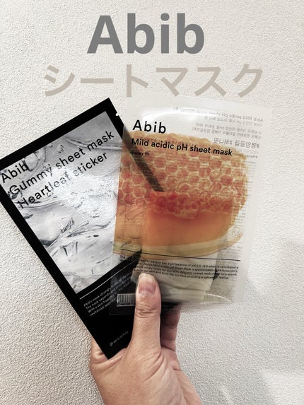 弱酸性pHシートマスク ハニーフィット/Abib /シートマスク・パックを使ったクチコミ(1枚目)