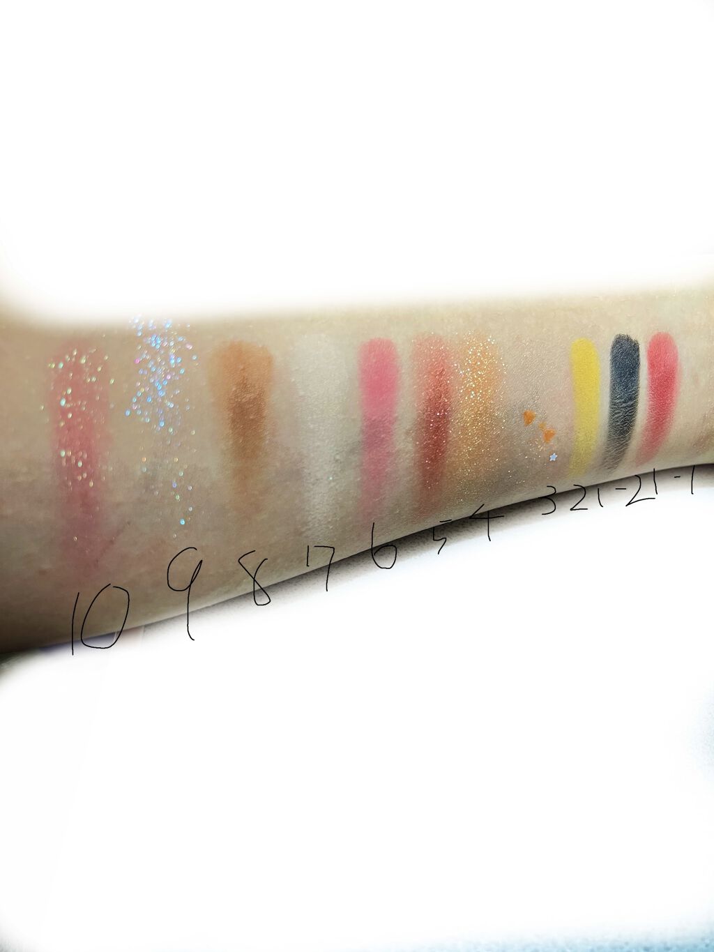 アリスドリームランドシリーズ 12色アイシャドウパレット（ZEESEA×大英博物館）/ZEESEA/アイシャドウパレットを使ったクチコミ（3枚目）