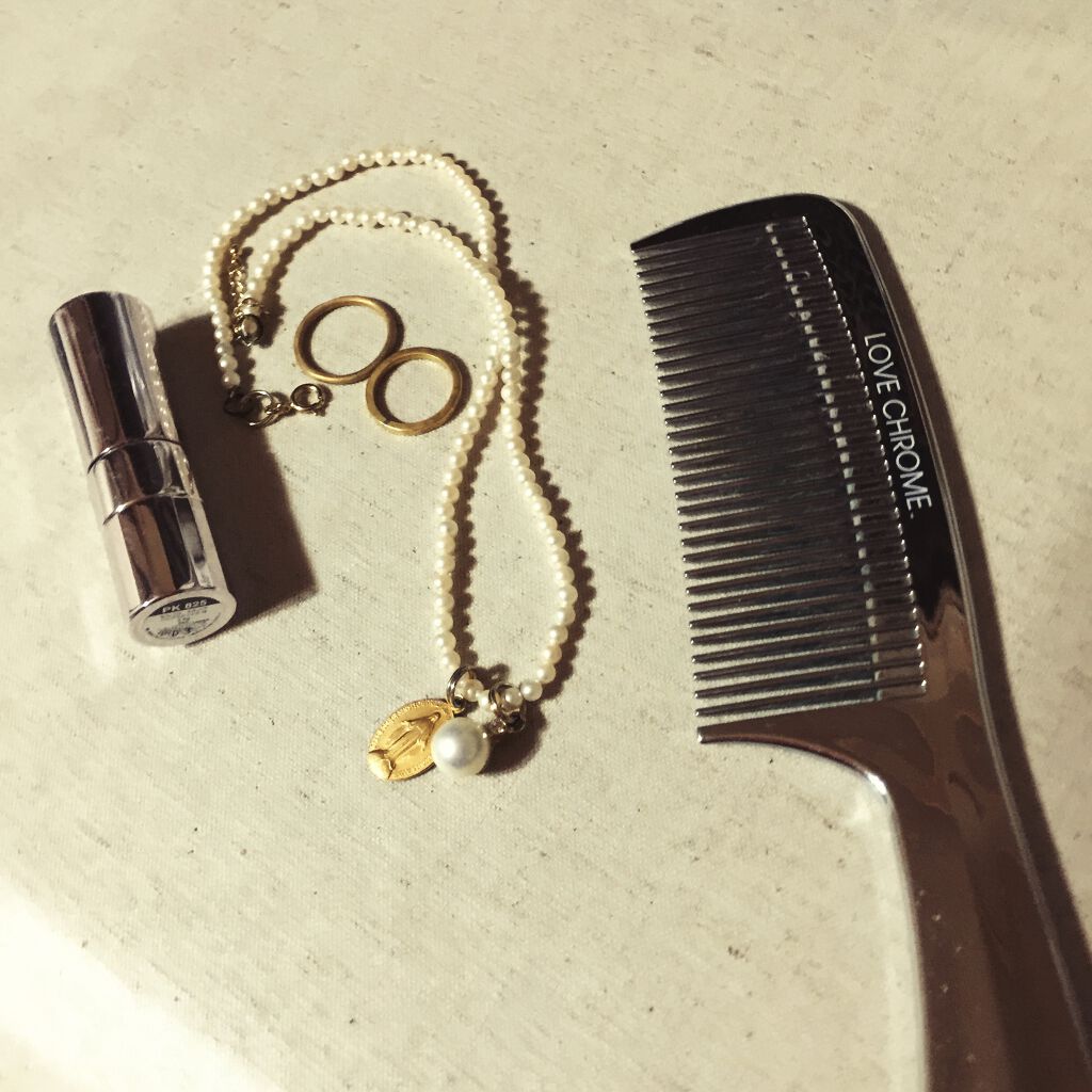F テツキ シルバー/LOVECHROME/ヘアコームを使ったクチコミ（1枚目）