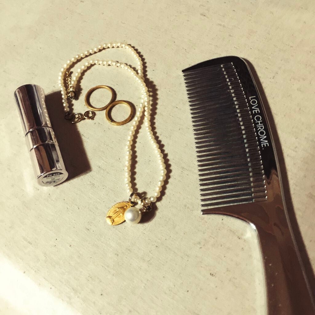 F テツキ シルバー/LOVECHROME/ヘアコームを使ったクチコミ(1枚目)
