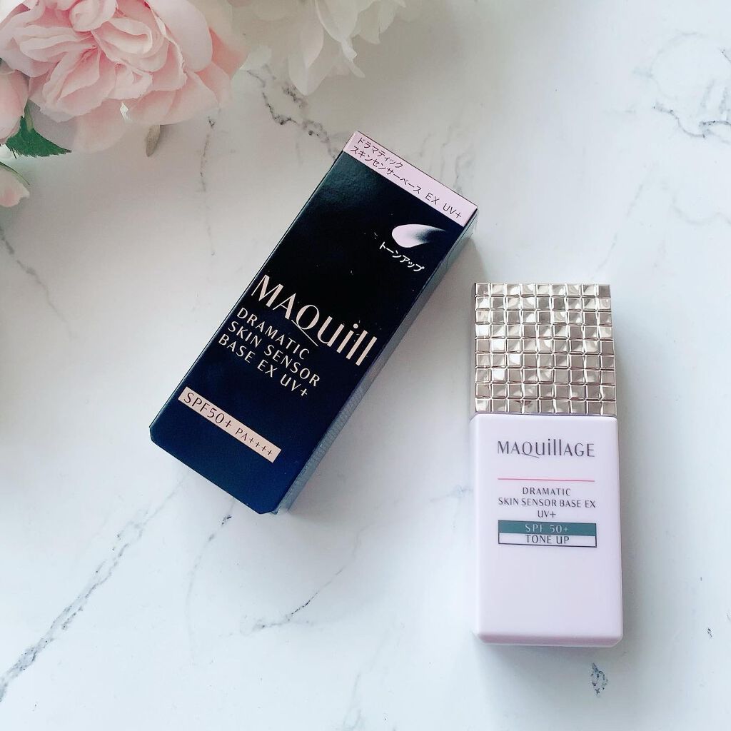 ドラマティックスキンセンサーベース EX UV+/マキアージュ/化粧下地を使ったクチコミ（1枚目）